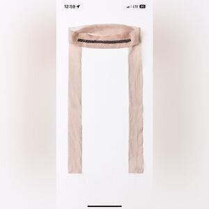 Zara tulle jewel choker necklace